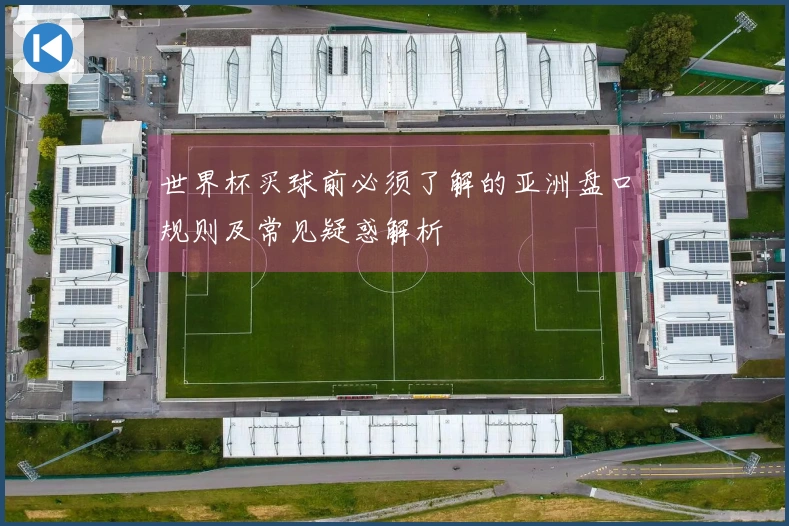 世界杯买球前必须了解的亚洲盘口规则及常见疑惑解析
